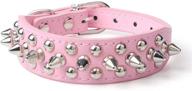 🐶 high-quality leather dog collar with spikes and studs by avenpets - perfect for everyday use logo