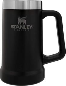 img 4 attached to 🍺 Stanley Adventure Big Grip Beer Stein: 24oz Stainless Steel Mug with Double Wall Vacuum Insulation