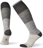 smartwool compression color block black womens logo