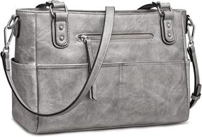 img 4 attached to S ZONE Shoulder Crossbody Handbag: Stylish 👜 Women's Handbags & Versatile Wallets with Multiple Pockets