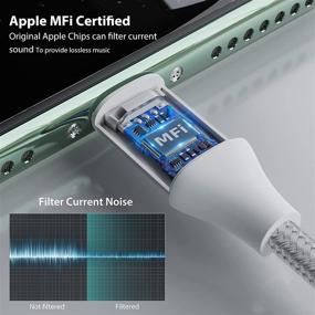 img 3 attached to [Apple MFi Certified] Адаптер для наушников iPhone - адаптер Syncwire Lightning к 3,5 мм разъему для наушников для iPhone - AUX аудио конвертер - совместим с iPhone 12/11/11 Pro/XR/8/7 - длина 10 см