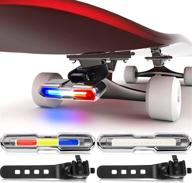 skateboard longboard accessory rechargeable waterproof logo