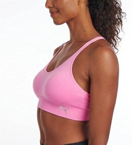 img 2 attached to 👙 PUMA Women's 2 Pack Y-Back Seamless Sports Bra: Ultimate Comfort & Support