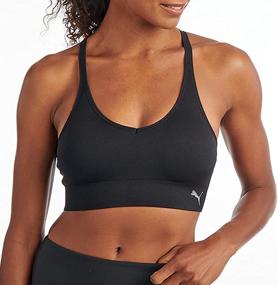 img 1 attached to 👙 PUMA Women's 2 Pack Y-Back Seamless Sports Bra: Ultimate Comfort & Support