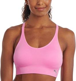 img 4 attached to 👙 PUMA Women's 2 Pack Y-Back Seamless Sports Bra: Ultimate Comfort & Support