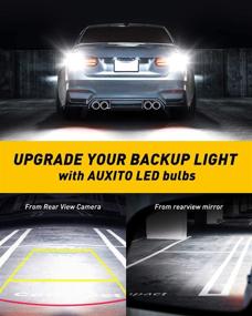 img 1 attached to 🔦 AUXITO 912 921 LED Backup Light Bulbs - High Power 2835 15-SMD Chipsets - Error Free T15 906 W16W - Ideal for Back Up Lights Reverse Lights – 6000K White (Upgraded, Pack of 2)