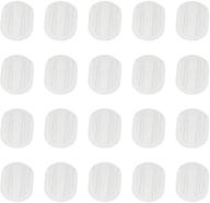 прозрачные силиконовые серьги-подушки tegg логотип