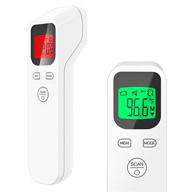 🌡️ ulbre no touch digital infrared thermometer for adults and kids: accurate instant reading, fever alarm, 20sets memory logo