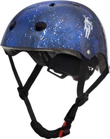 img 4 attached to Adjustable Kids Bike Helmet for Ages 3-8 Years - Toddler Helmet for Girls and Boys - Bicycle Helmet for Kids - Ideal for Cycling, Skating, Scooter, and Skateboard
