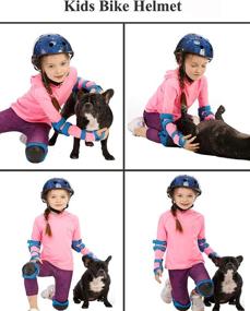 img 2 attached to Adjustable Kids Bike Helmet for Ages 3-8 Years - Toddler Helmet for Girls and Boys - Bicycle Helmet for Kids - Ideal for Cycling, Skating, Scooter, and Skateboard