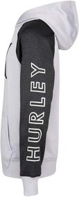 img 1 attached to 👕 Hurley Boys Graphic Hooded Pullover