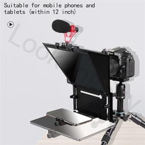 img 2 attached to KEAYISOFINE Teleprompter Smartphone Foldable Prompter