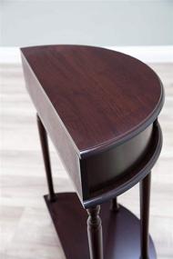 img 2 attached to Frenchi Home Furnishing End Table/Side Table: Sleek Espresso Finish for Stylish Interiors