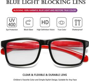 img 2 attached to Blocking Glasses Skin Friendly Flexible Anti Blue