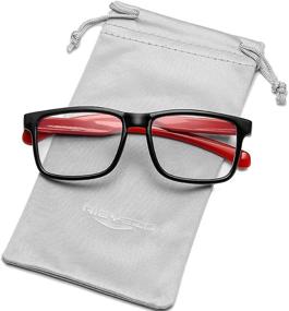 img 4 attached to Blocking Glasses Skin Friendly Flexible Anti Blue