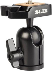 img 1 attached to 💡 SLIK SBH-120 DQ Compact Ballhead with Quick Release, 4.5 lbs. Capacity, Black (618-325)