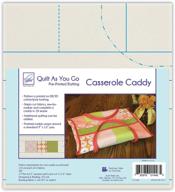 🧵 convenient quilting solution: june tailor quilt as you go casserole caddy logo