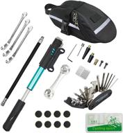 🚲 chumxiny bike repair kit: 16-in-1 tool, 120psi mini bicycle pump, tire patch kit – ideal for mountain and road bikes logo