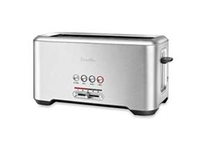 img 2 attached to Breville BTA730XL Stainless Steel Long Slot Toaster with 'The Bit More' Feature - 4-Slice Toast