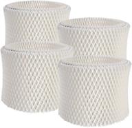 🌬️ itidyhome 4-pack wf2 replacement humidifier filter: extended life & compatible with vicks kaz wf2 humidifier models v3100, v3500, v3600, and more logo