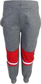 img 2 attached to 🔥 2 Piece Athletic Jogger Set for Boys - Quad Seven Little Boys