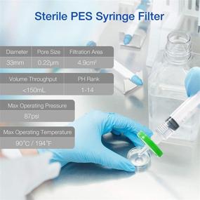 img 3 attached to 💧 Sterile Syringe Filter with Hydrophilic Diameter