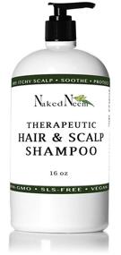 img 3 attached to Zatural - Naked Neem - Neem Shampoo for Soothing Scalp (16oz Shampoo & Conditioner)