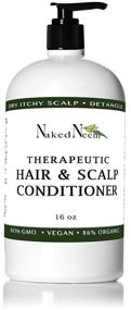 img 2 attached to Zatural - Naked Neem - Neem Shampoo for Soothing Scalp (16oz Shampoo & Conditioner)