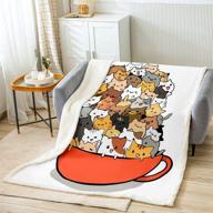 feelyou blanket teacup cartoon blankets logo