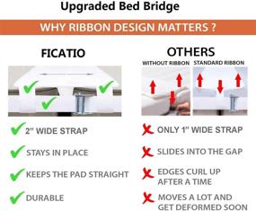 img 2 attached to 🛏️ Bed Bridge Twin to King Converter Kit - Bed Gap Filler for Twin Beds to King Conversion - Twin Bed Connector & Mattress Connector for Guests Stayovers & Family Gatherings