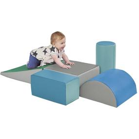 img 4 attached to ECR4Kids SoftZone Toddlers Preschoolers Contemporary