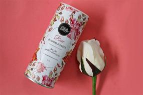 img 1 attached to 🌹 Rose Perfumed Body Powder for Women - Talc-Free, Anti-Chafing, Feminine Dusting Powder, Herb &amp; Root Brand - 6 oz