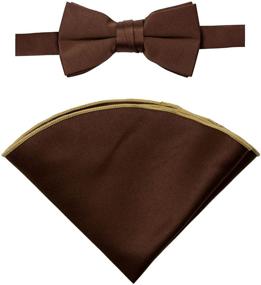 img 2 attached to 👶 Stylish Spring Notion Baby Boys' Tuxedo Set: Includes Bow Tie and Handkerchief