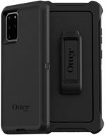 otterbox defender series screenless edition case for galaxy s20+/s20+ 5g - black: ultimate protection logo