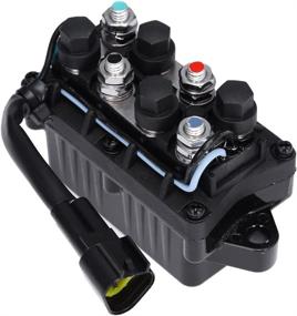 img 4 attached to 🚤 High-Quality Hoypeyfiy Boat Power Trim and Tilt Relay Assembly Replacement for Yamaha 61A-81950-01-00, 61A-81950-00-00 - Guaranteed Compatibility and Performance