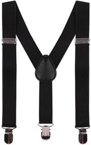 img 1 attached to 🎉 IBTOM CASTLE Boys' Accessories: Birthday and Christmas Suspenders Worth Celebrating