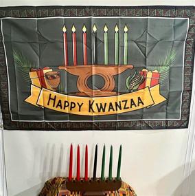 img 3 attached to Kwanzaa Decoration Celebration Kinara Candles