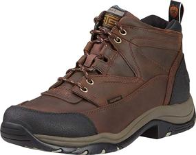 img 1 attached to 👞 Men’s Leather Waterproof Outdoor Hiking Boots - Ariat Terrain Waterproof Hiking Boot