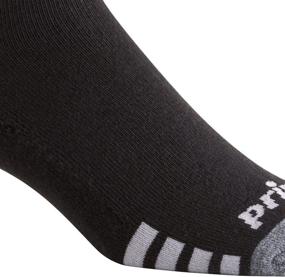 img 1 attached to 🧦 Men's Extended Size Athletic Quarter Socks - 6 Pairs Pack