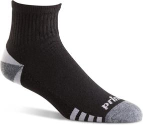 img 2 attached to 🧦 Men's Extended Size Athletic Quarter Socks - 6 Pairs Pack