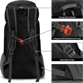 img 2 attached to G4Free Lightweight Packable Backpack Black Large