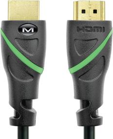 img 4 attached to Медиакабель Mediabridge Flex Series HDMI (1 фут) - 4K@50/60Hz, высокая скорость передачи данных, поддержка HDMI 2.0, 18 Гбит/с.