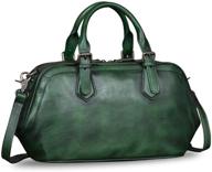 👜 stylish genuine leather handbag: handmade crossbody women's handbags & wallets logo