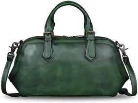 img 3 attached to 👜 Stylish Genuine Leather Handbag: Handmade Crossbody Women's Handbags & Wallets