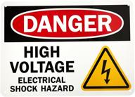 danger electrical adhesive protected waterproof logo