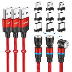 img 4 attached to FACROO Magnetic Charging Cable[3-Pack