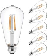 🌟 vintage equivalent filament non dimmable standard - nostalgia meets efficiency logo