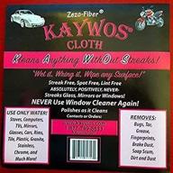 🧽 powerful 2 kaywos cleaning cloths for spotless surfaces logo