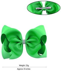 img 2 attached to 💁 Stylish Layered Hairbow Hairties: Perfect Accessories for Girls' Clothing