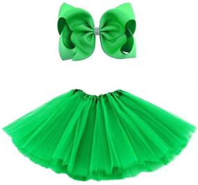 img 4 attached to 💁 Stylish Layered Hairbow Hairties: Perfect Accessories for Girls' Clothing